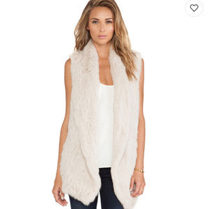June Classic Rabbit Fur Vest
